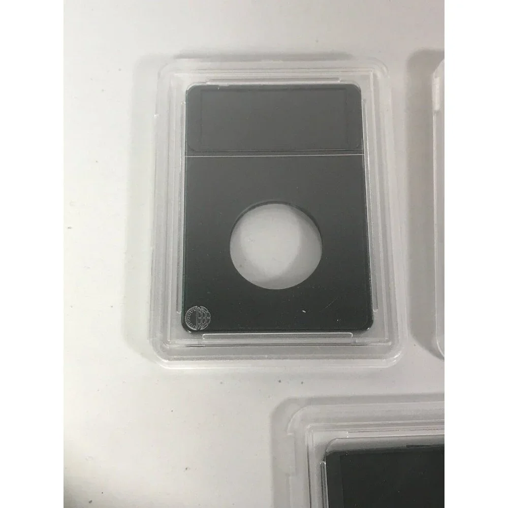 Quarter Premium Plastic Coin Holder Protect Case Display Saver Label Area 3.25" - Picture 3 of 6